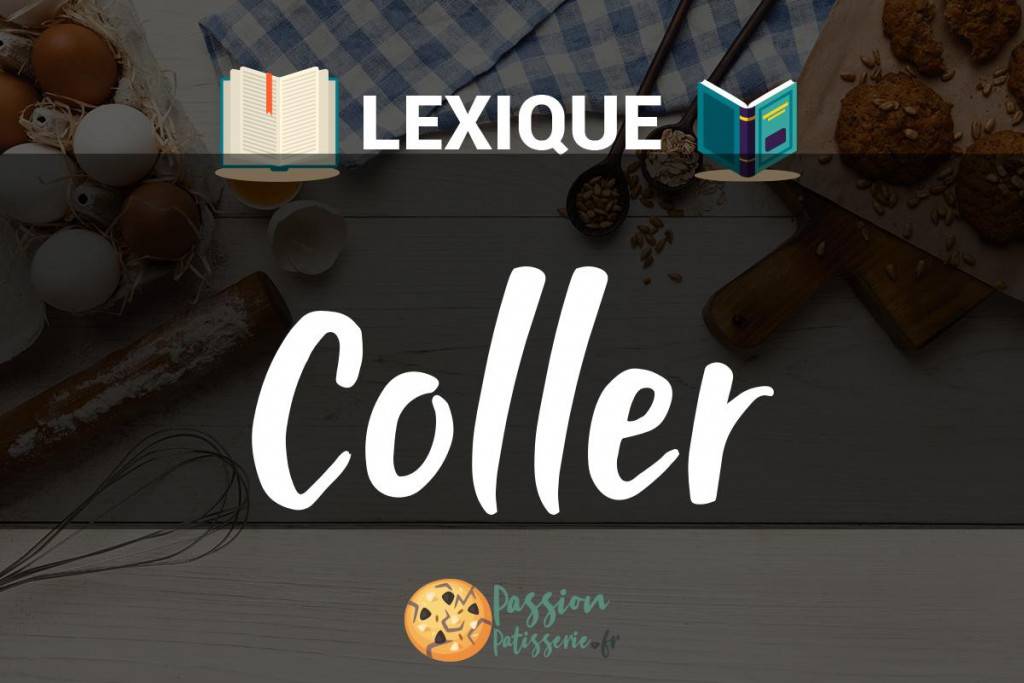 Illustration du terme « Coller »