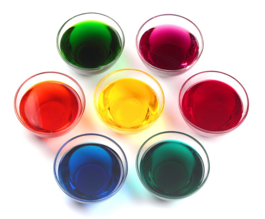 Illustration du terme « Colorants alimentaires »
