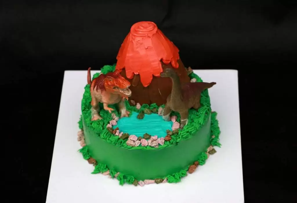 Ingrédients du gâteau dinosaure