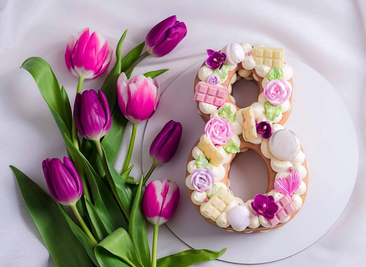 Quelle fleur pour number cake ?