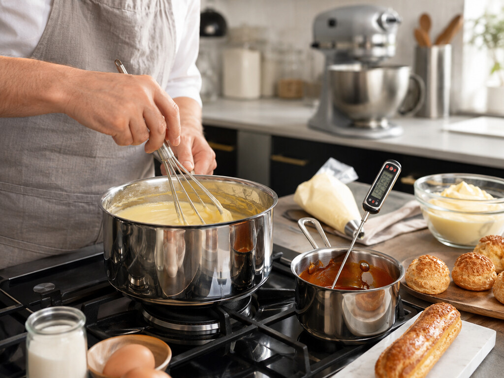 image Les préparations de pâtisserie qui se font mieux à la casserole qu’au robot