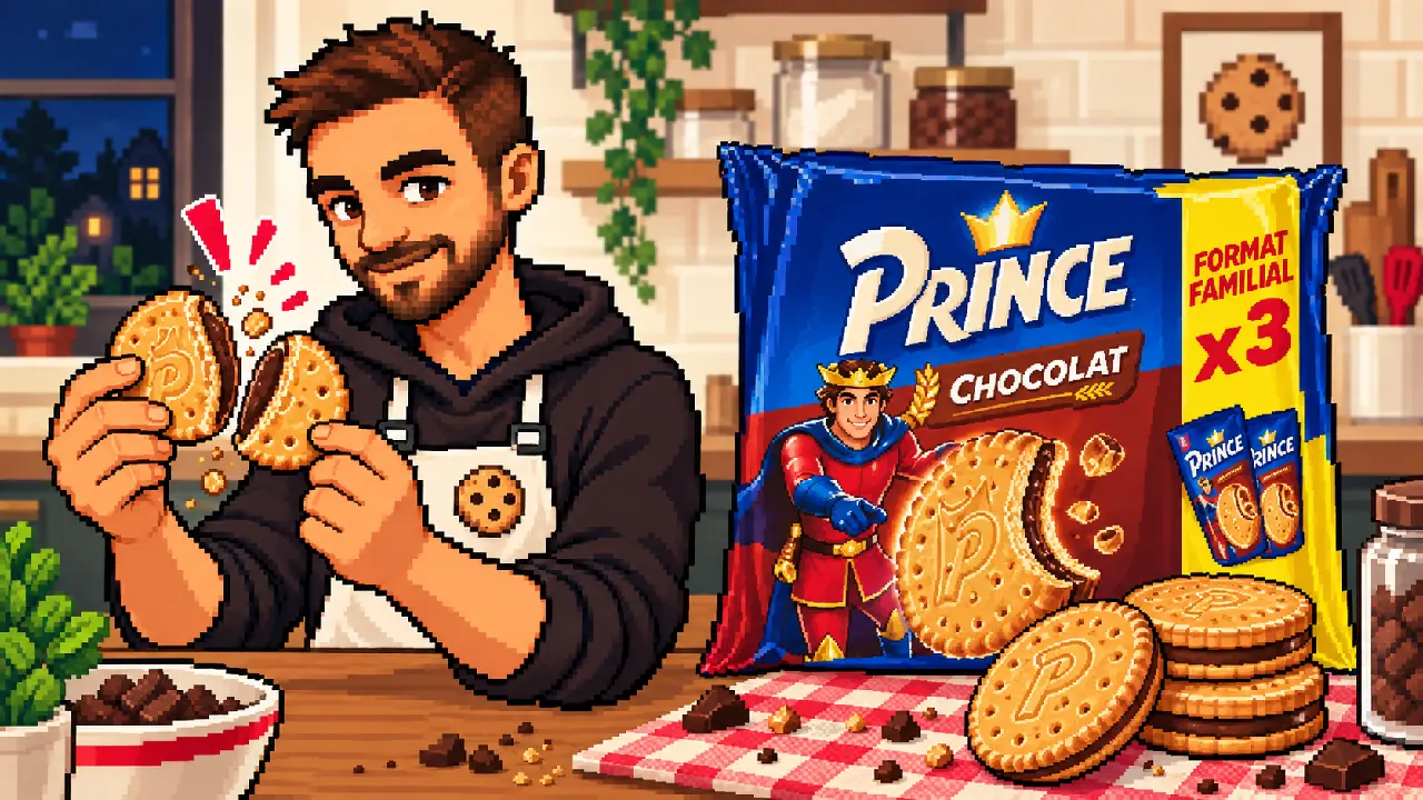 Biscuits fourrés au chocolat façon Prince