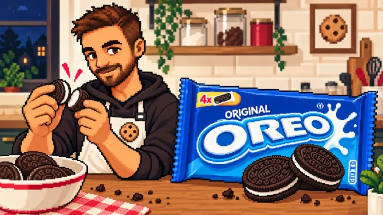 Biscuits cacao-vanille façon Oreo