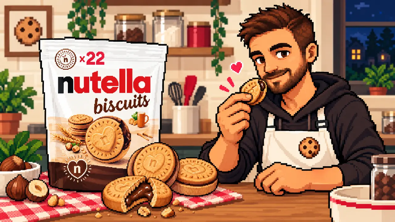 Biscuits cœur noisette-cacao façon Nutella Biscuits