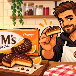 Biscuits orange-chocolat façon Pim’s