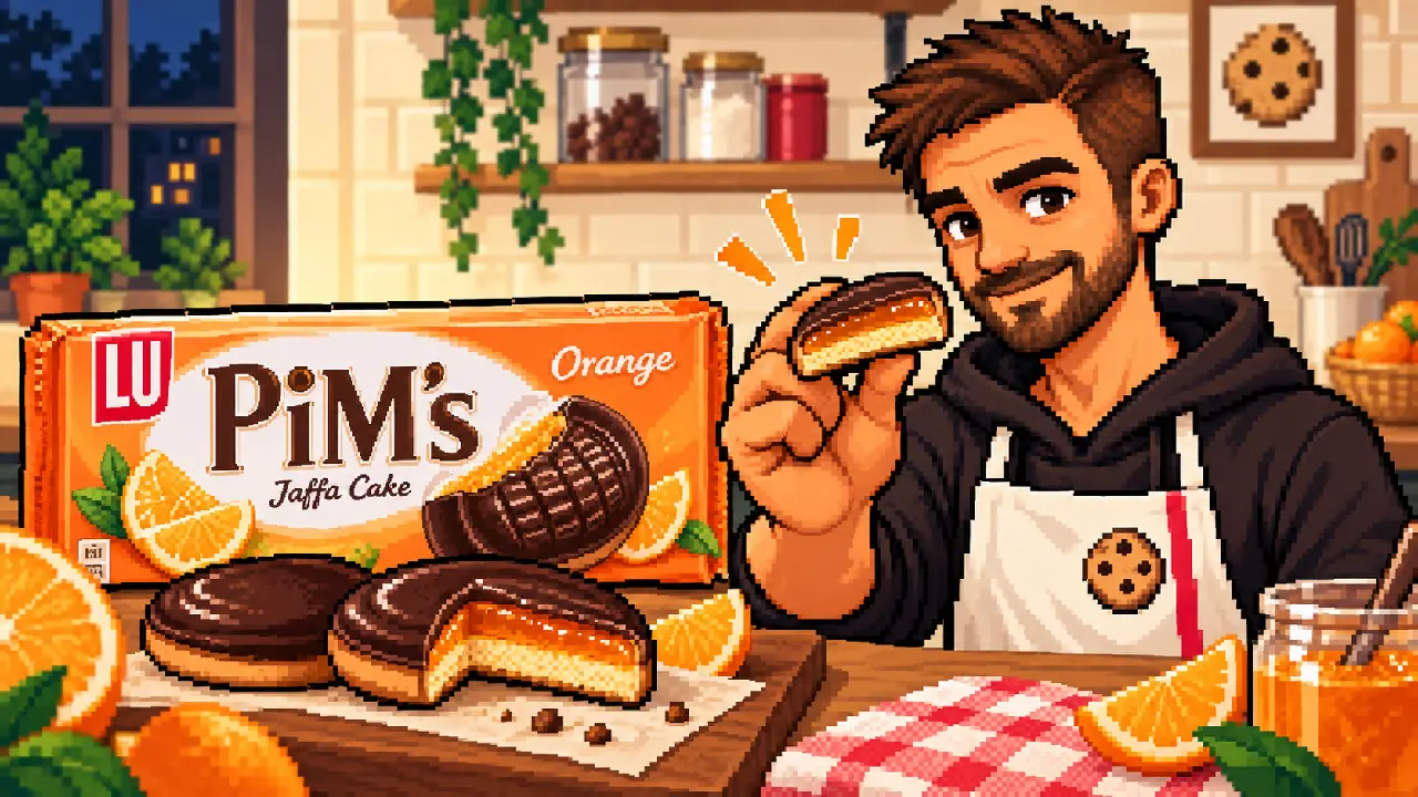 Biscuits orange-chocolat façon Pim’s
