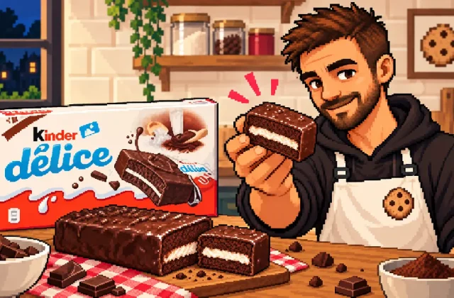 Gâteaux chocolat-coco façon Kinder Délice